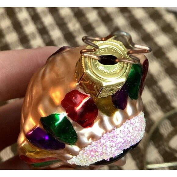 Inge Glass Blown Ornament Indian Chief Christmas Tree Decor Made in Germany - Picture 7 of 12